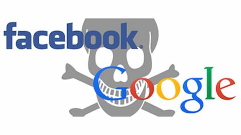sopravvivere google facebook