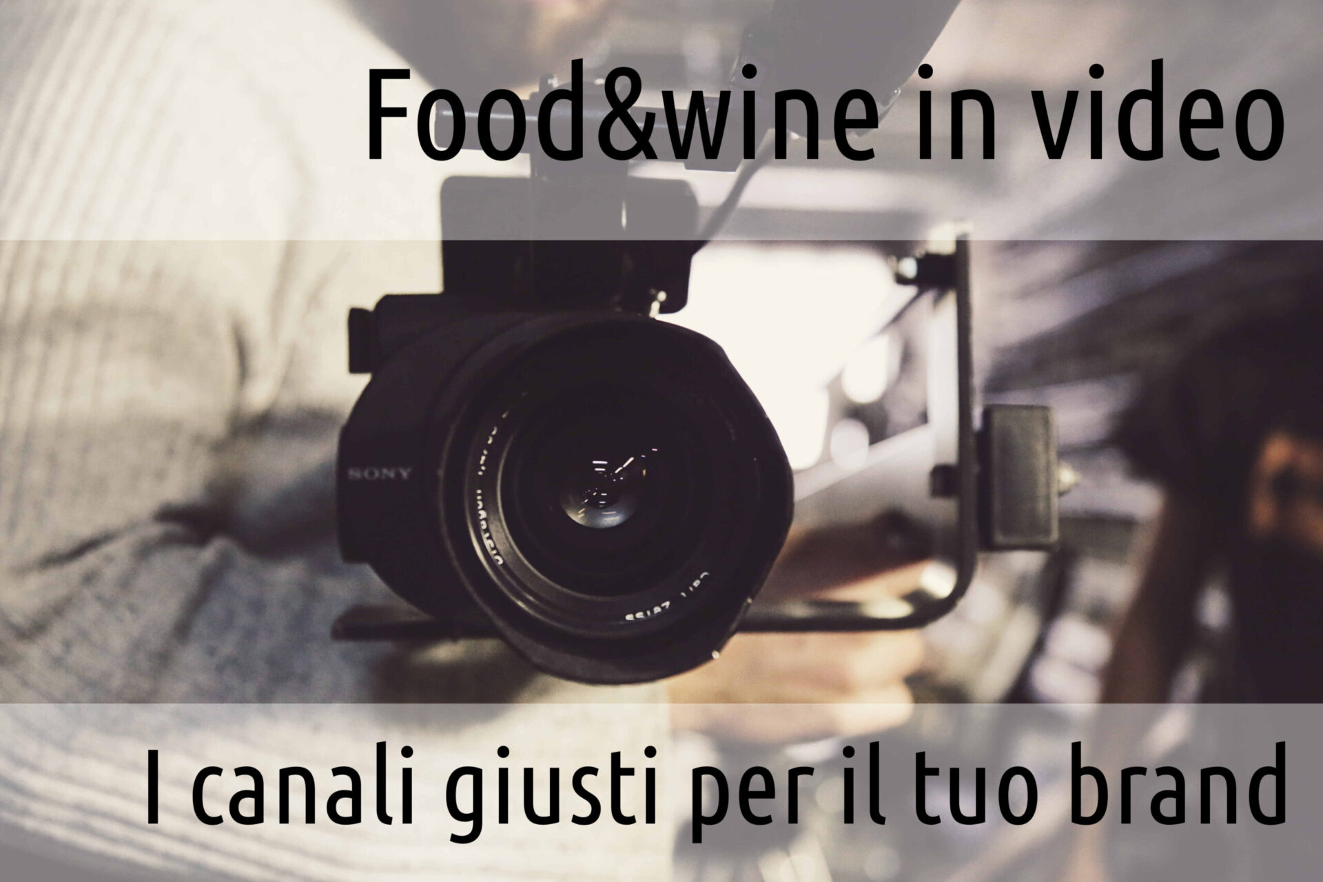 food wine e video